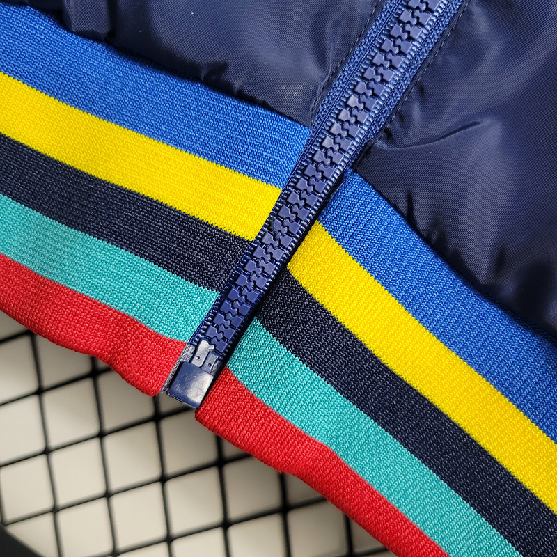 23-24 player windbreaker Barcelona Royal Blue Yellow