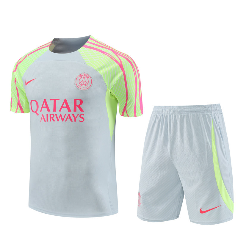 23-24 psg training short sleeve suit