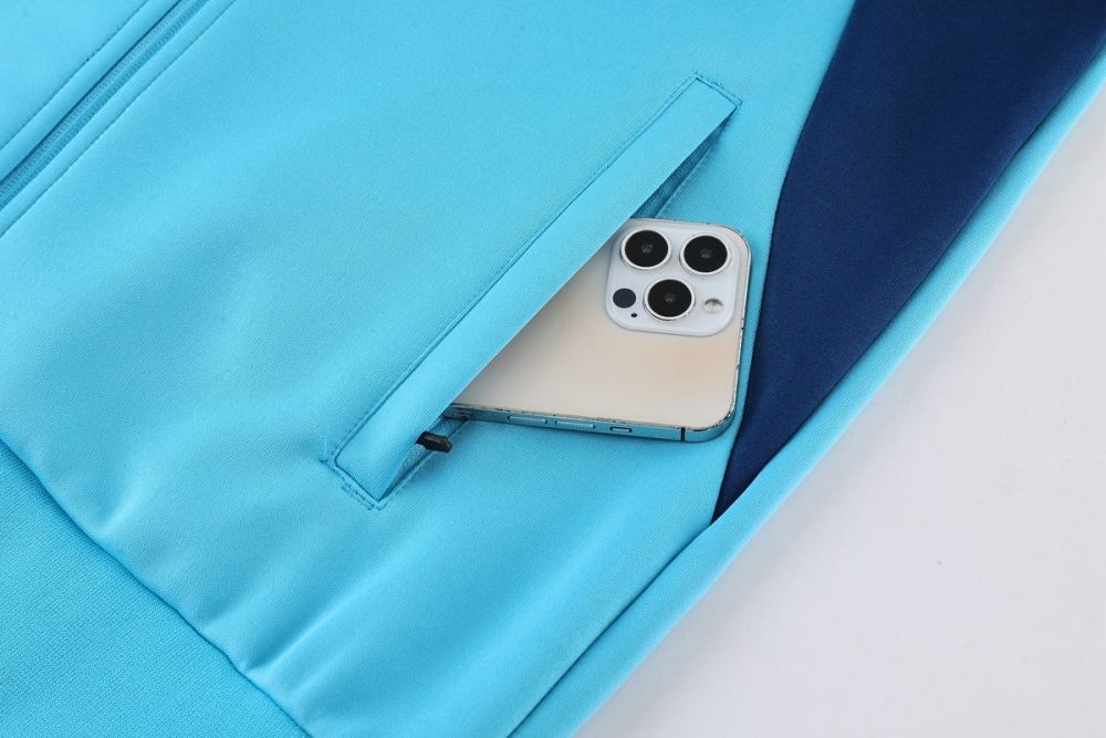 23-24 season Marseille 01 royal blue jacket suit