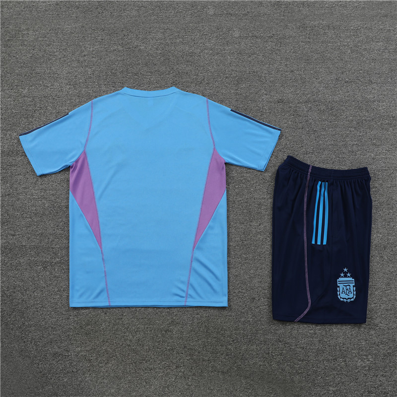 23-24-Argentina short-sleeved training clothes