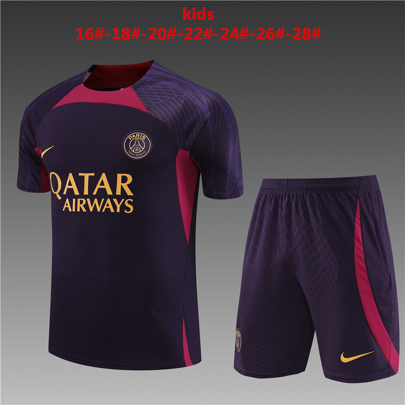 23-24 psg short sleeve training clothes