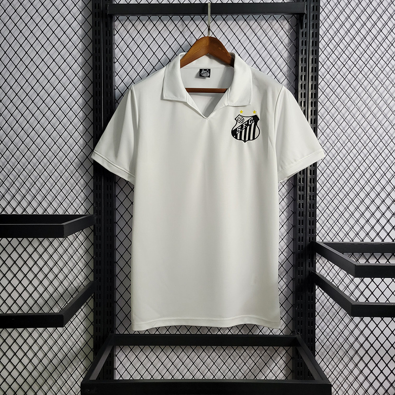 Retro 1970 Santos Home Football jersey retro