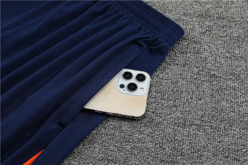 24-25 Short Sleeve Training Jersey Dutch Royal Blue