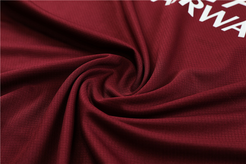 24-25 short-sleeved training clothes psg maroon