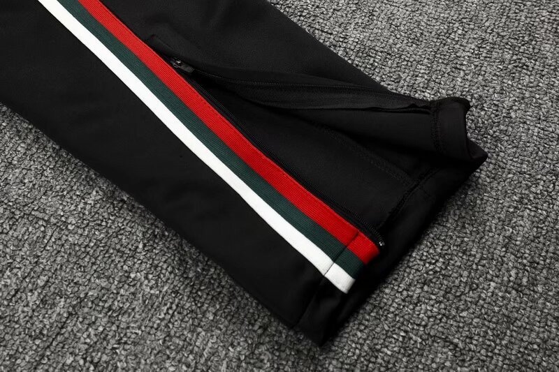 2021/2022 Liverpool long zipper jacket black suit 1:1 Thai quality suit