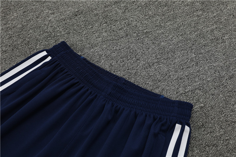 23-24-Short-sleeved training uniform Manchester United royal blue