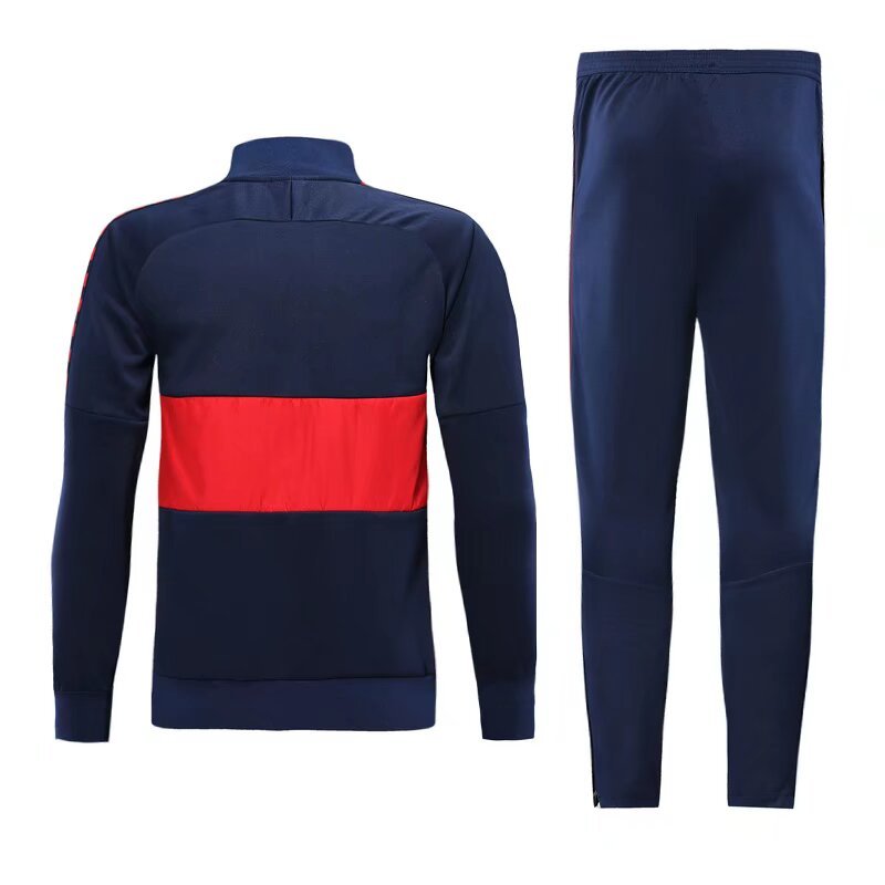 2019-2020 Barcelona Jacket Sportswear Royal Blue Suit