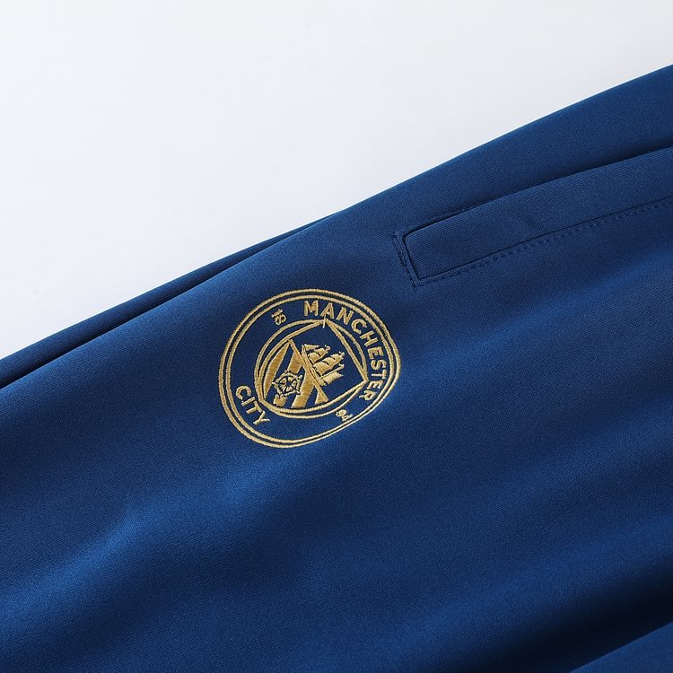 23-24 Manchester City 01 sapphire blue jacket suit