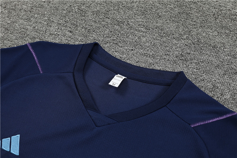 23-24-Argentina short-sleeved training clothes