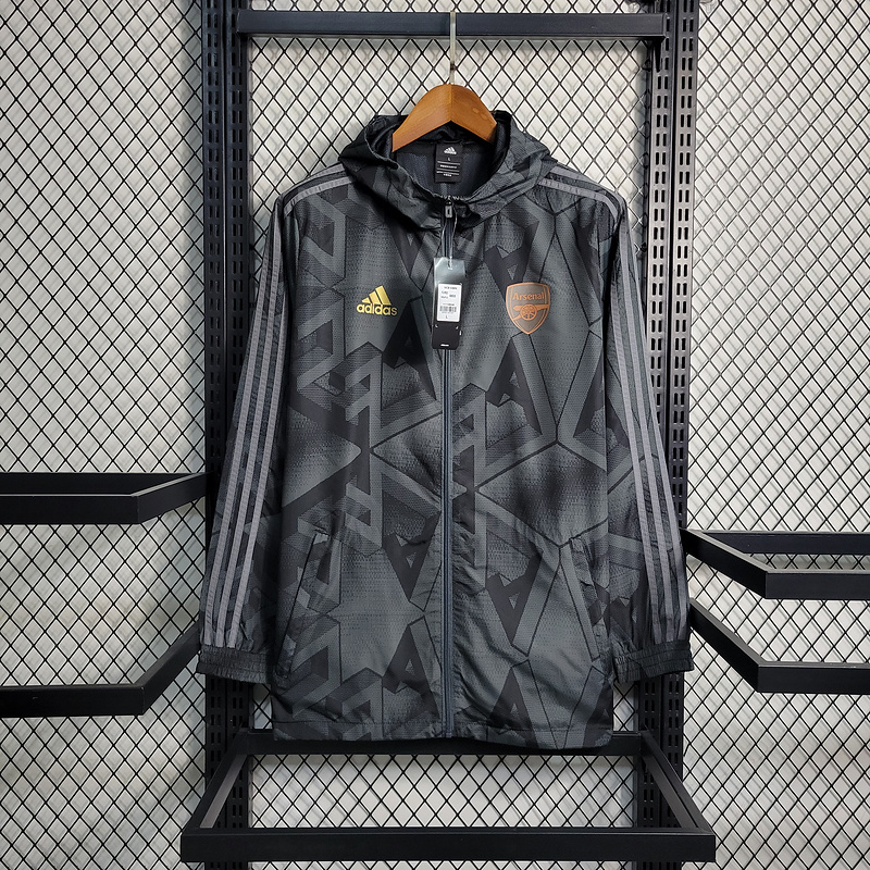 22-23 Windbreaker Arsenal Black