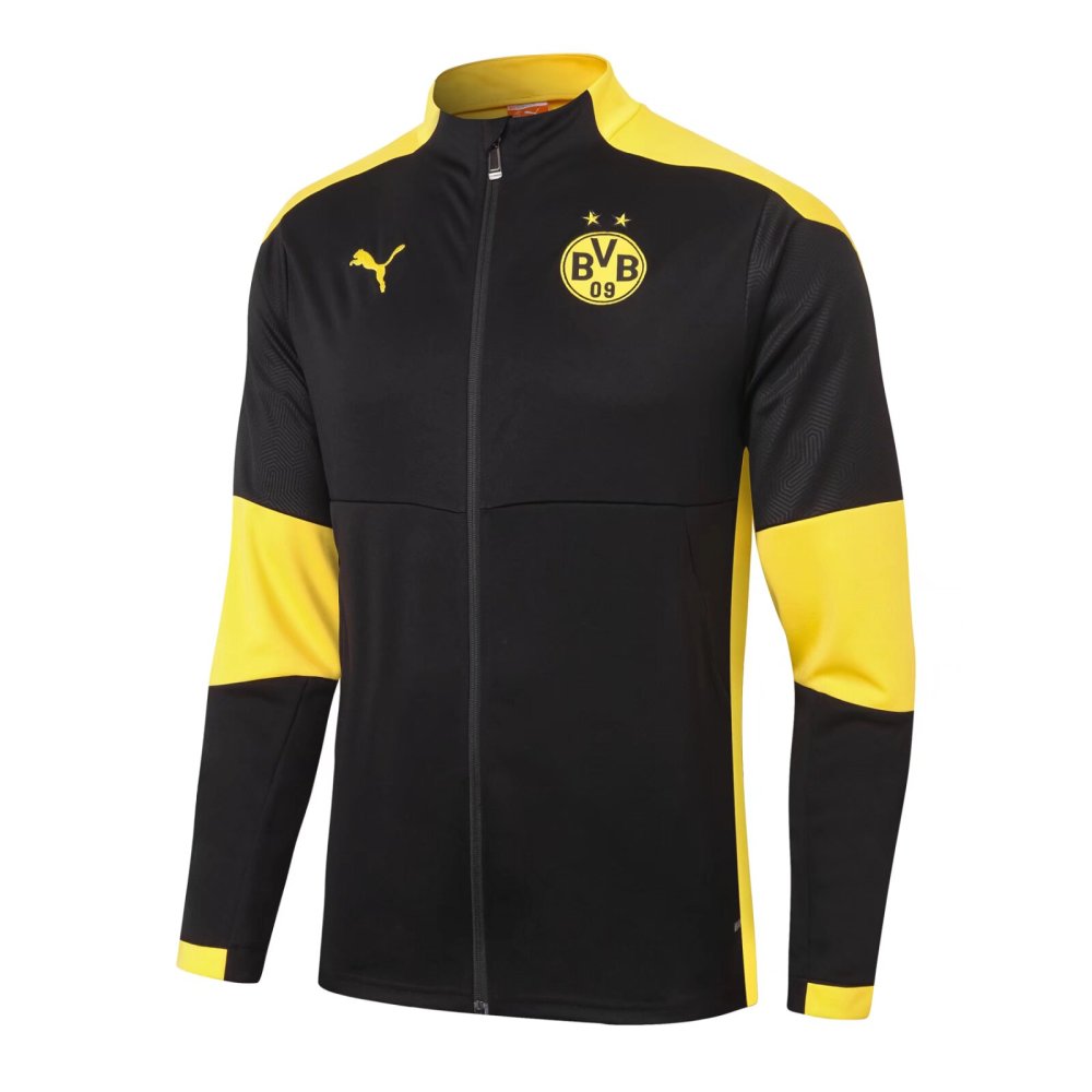 2020-2021 Borussia Dortmund Jacket Sportswear Black Suit