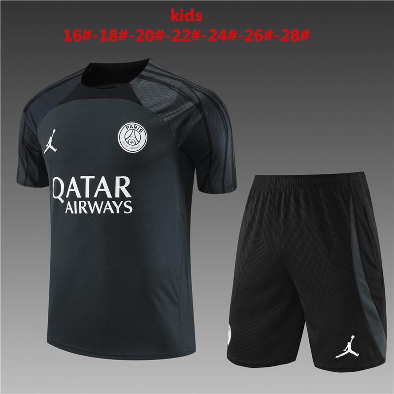23-24 psg training short sleeve suit