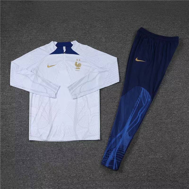 2022/2023 French half-pull training jersey player version
