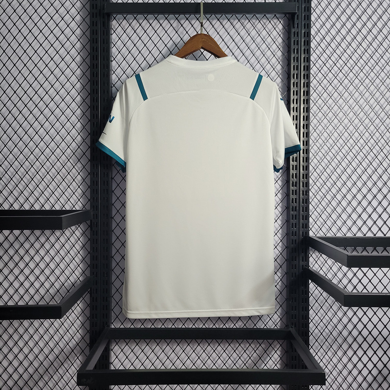 21-22 Manchester City White Soccer Jersey