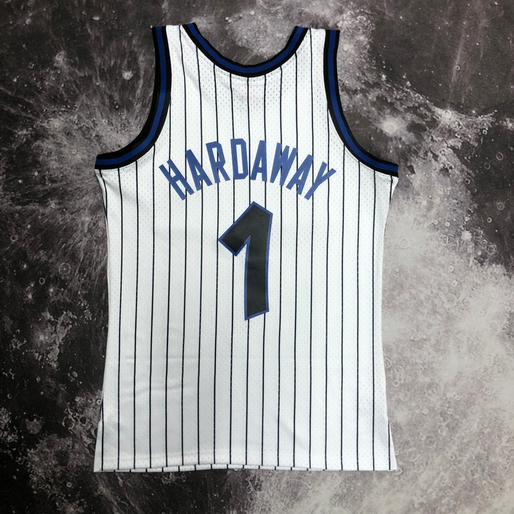 MN Retro Jersey Orlando Magic 94 Season White 1 Hardaway