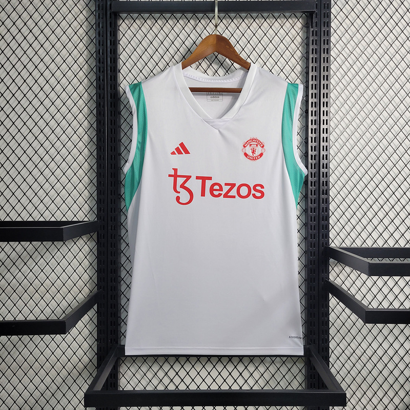 2023-24 Manchester United  White Training Vest
