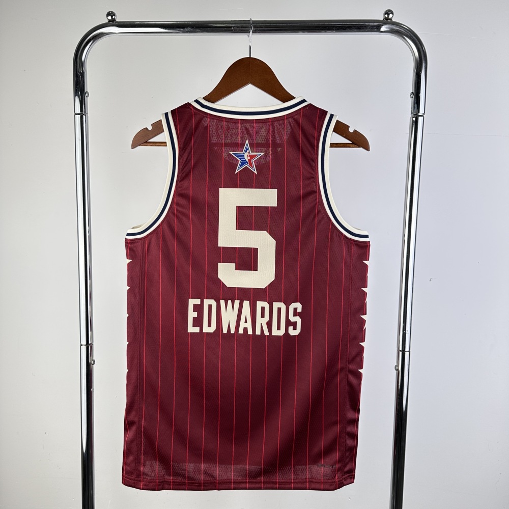 24 Season All Star Red 5 Edwards