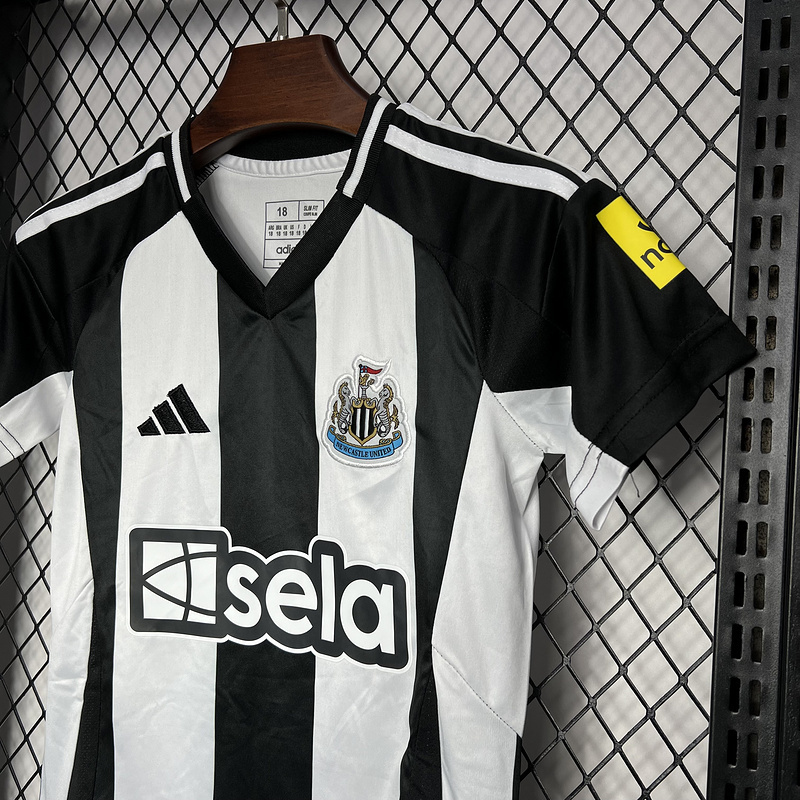 2024-25 Newcastle Home kids Football jersey
