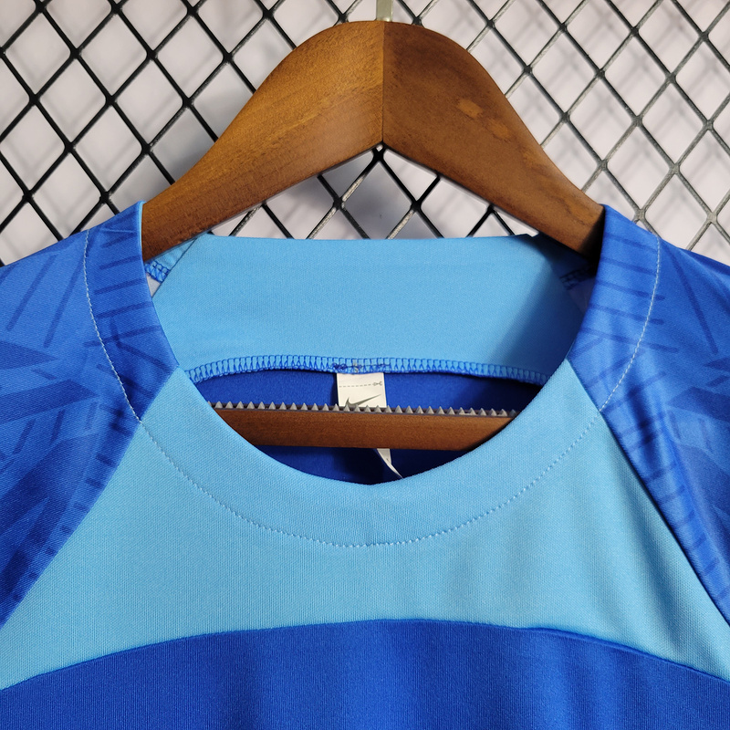 2022-23 England Blue Training Suit  Football jersey