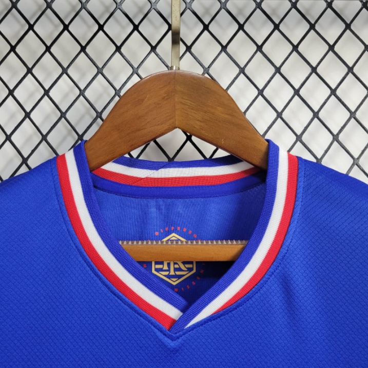 2024-25 Women's France Home CAMAVINGA  GRIEZMANN GIROUD MBAPPE DEMBELE T. HERNANDEZ Football jersey