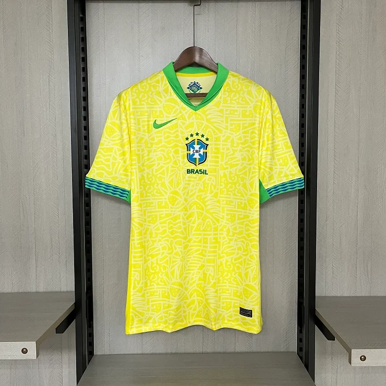 2024-25 Brazil Home  Vini Jr ENDRICK RICHARLISON Football jersey