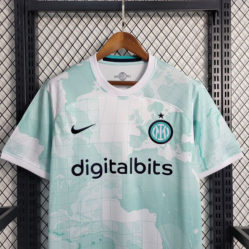 2022-23 Inter Milan away  LAUTARO Lukaku D?eko BARELLA Football jersey