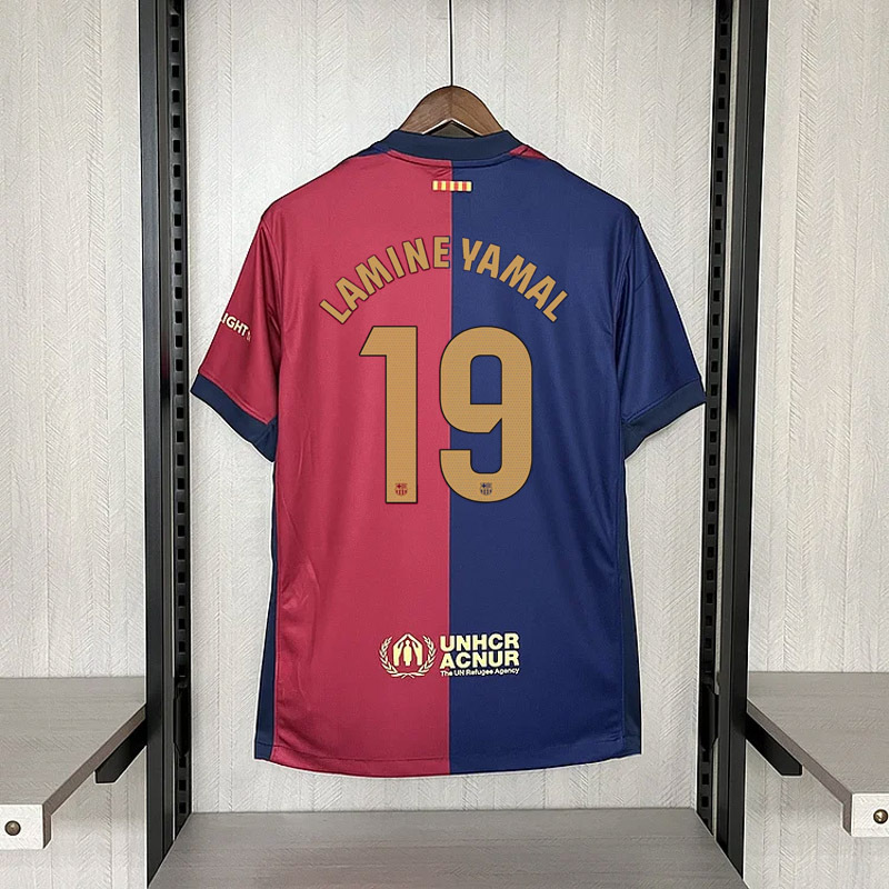 2024-25 Barcelona Home LAMINE YAMAL jersey