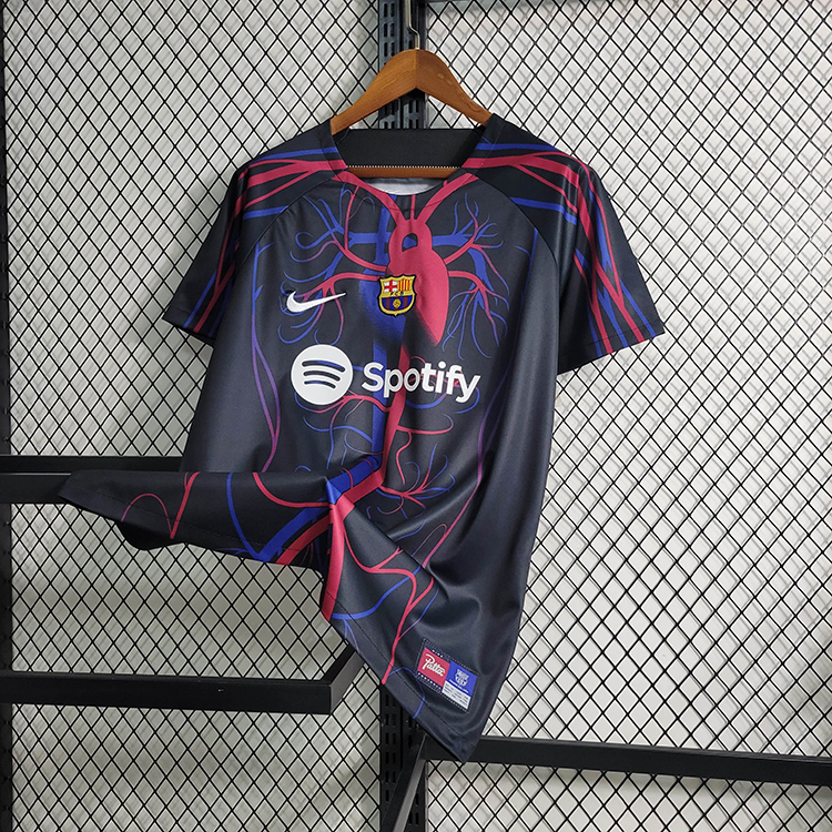 2023-24 Barcelona Co Branded Edition  GAVI LEWANDOWSKI F. DE JONG PEDRI FERMíN Football jersey