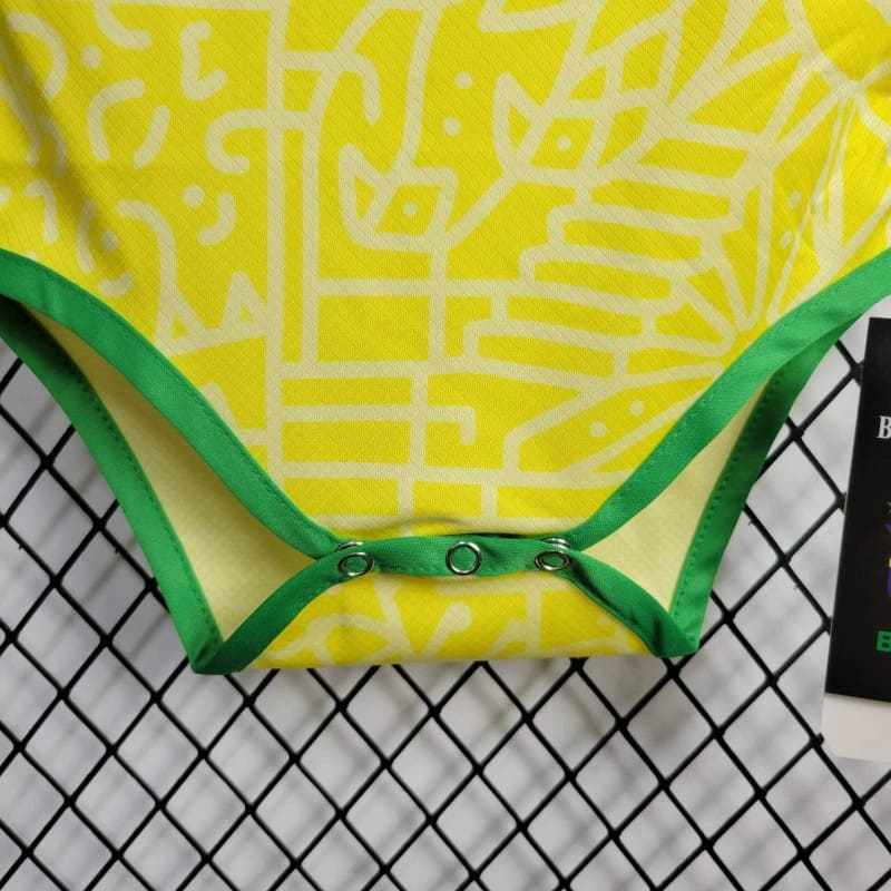 2024-25 Baby Brazil Home Football jersey