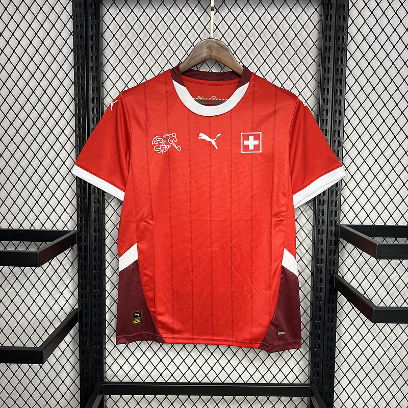 2024-25 Switzerland Home Football jersey