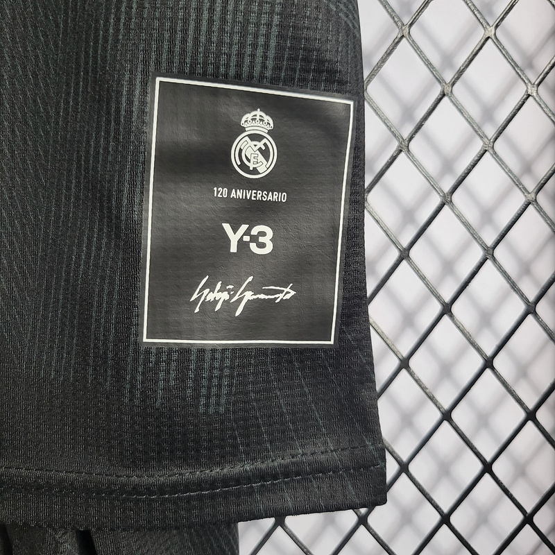 2022-23 Kids Real Madrid Black Y3 Benzema vini jr. KROOS MODRIC Football jersey