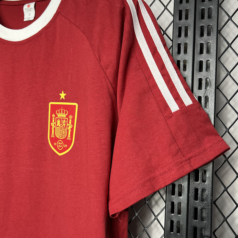 Spain 2024-25 Euro Retro style Jersey