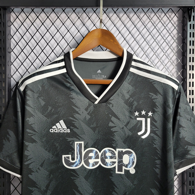 2022-23 Juventus Away VLAHOVIC Di Maria Chiesa Pogba McKennie Football jersey
