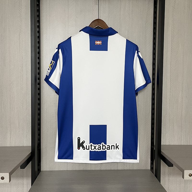 2024-25 Real Sociedad Home Football jersey