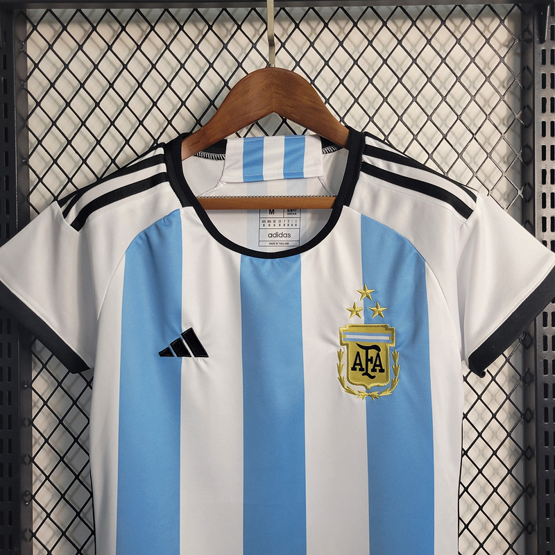 22-23 Women's wear Argentina home 3-star