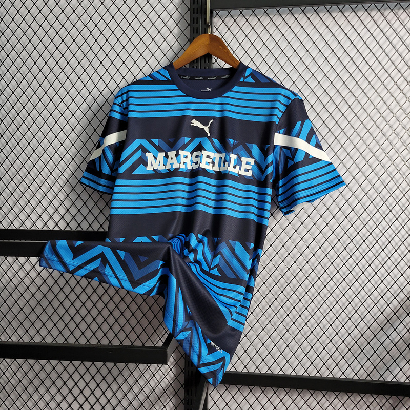 2022-23 Marseille training suit blue and black
