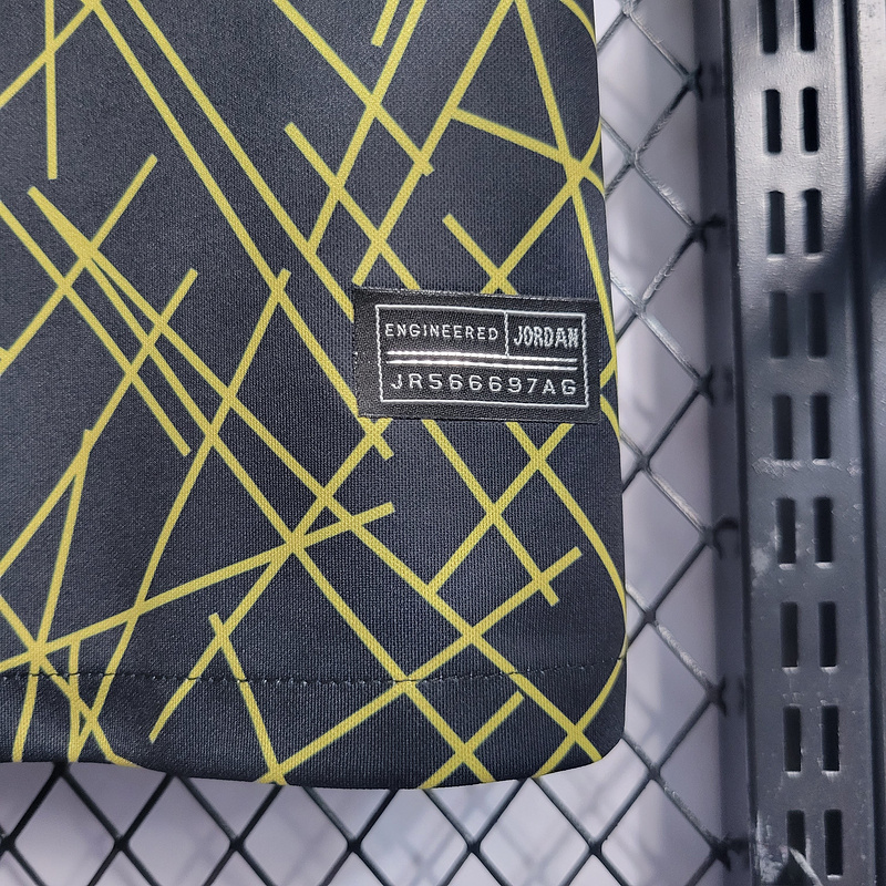 22-23 PSG Training Suit Black and Gold Line