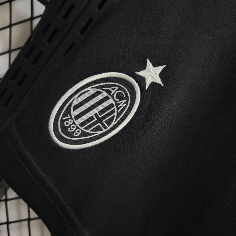 2024-25 Shorts AC Milan Black Jersey