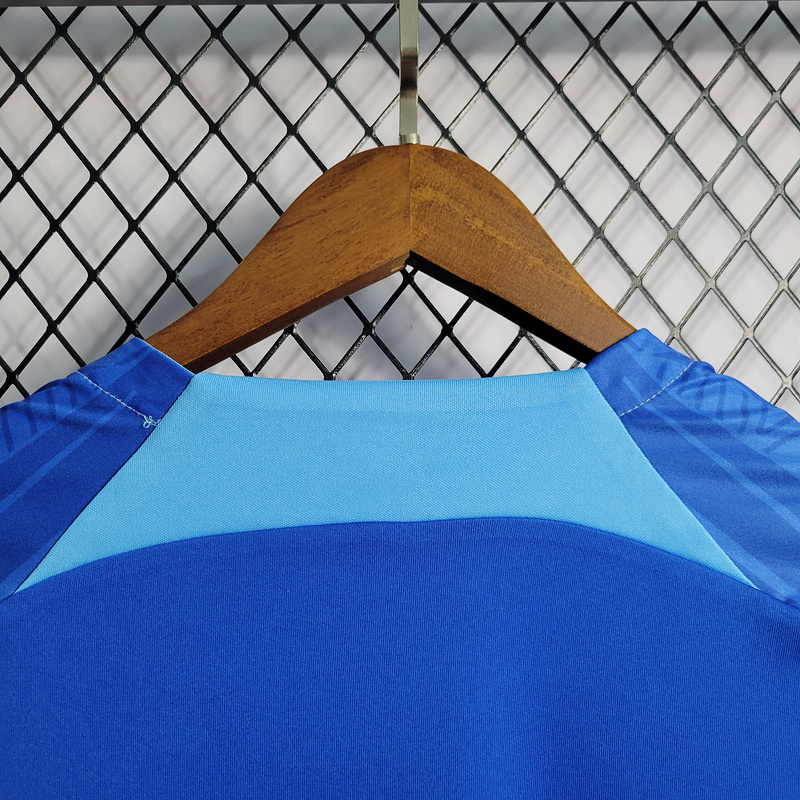 2022-23 England Blue Training Suit  Football jersey