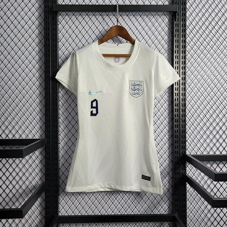 2022 woman England Home  Football jersey
