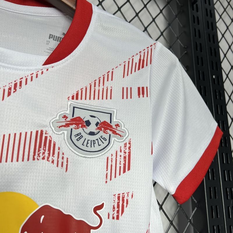 2024-25 RB Leipzig Home KIDS Football jersey