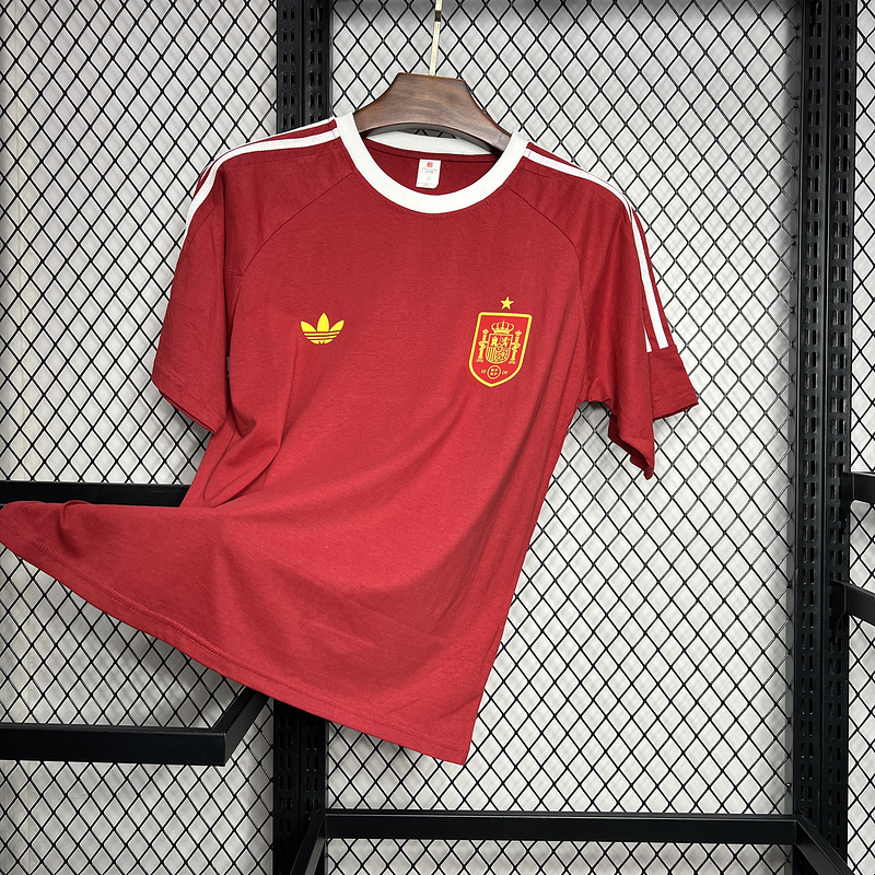 Spain 2024-25 Euro Retro style Jersey