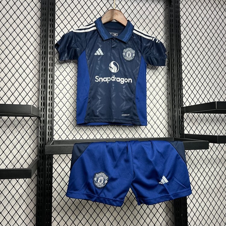 2024-25 Manchester United Away Kids Kit
