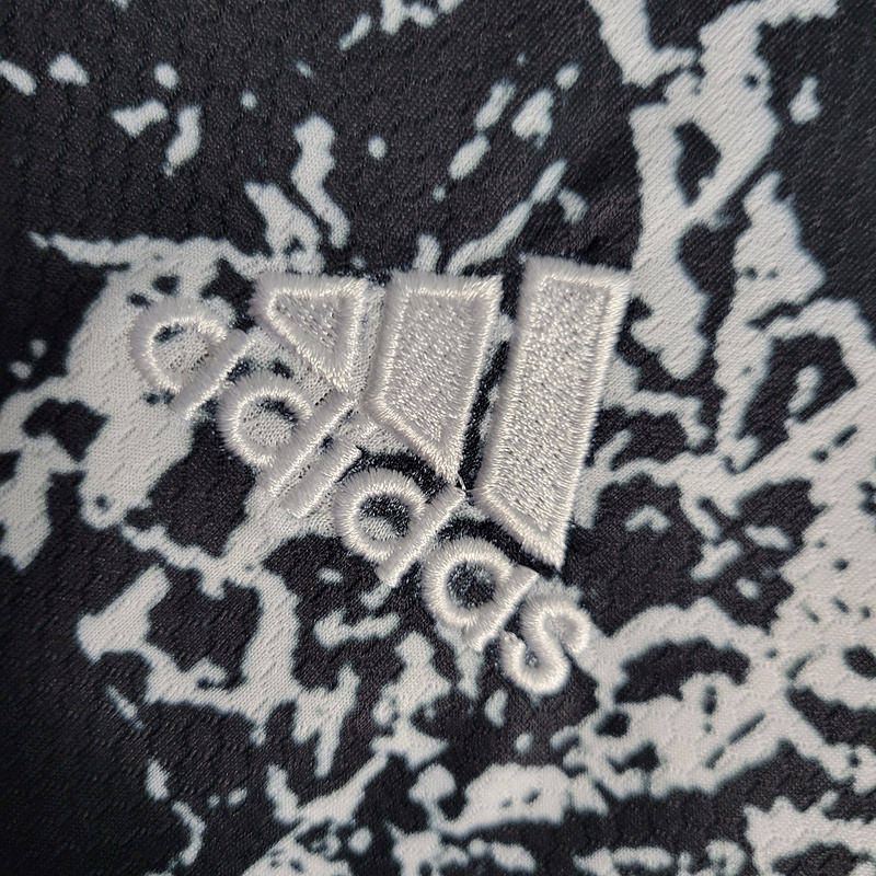 2022 Argentina black and white pre-match training suit