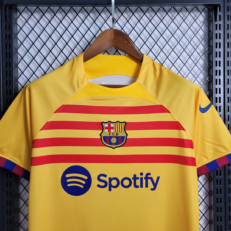 2023-24 Barcelona 4 away GAVI LEWANDOWSKI F. DE JONG PEDRI FERMíN Football jersey
