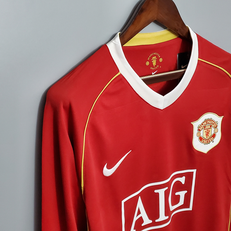 Retro 2006-07 Manchester United home Football jersey retro