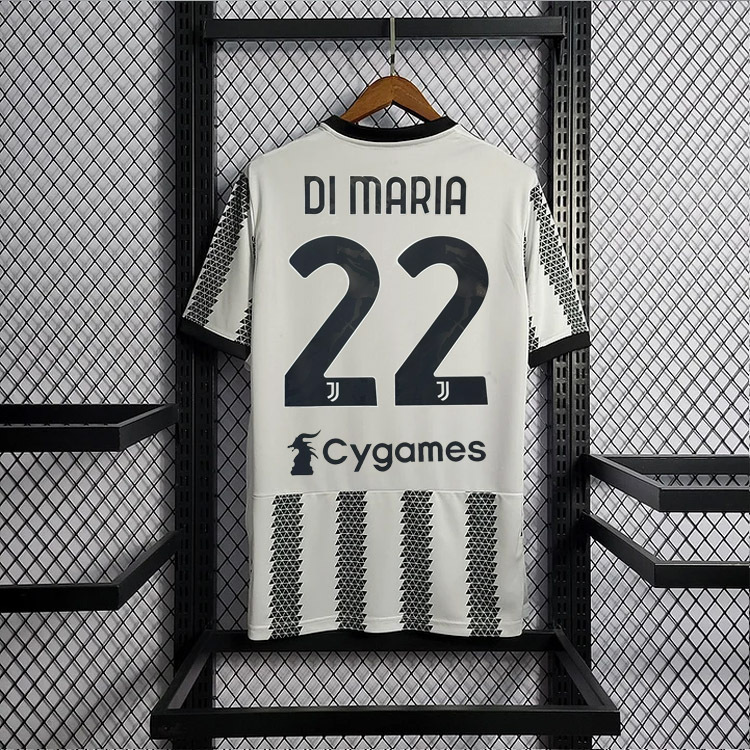 2022-23 Juventus Home VLAHOVIC Di Maria Chiesa Pogba McKennie Football jersey