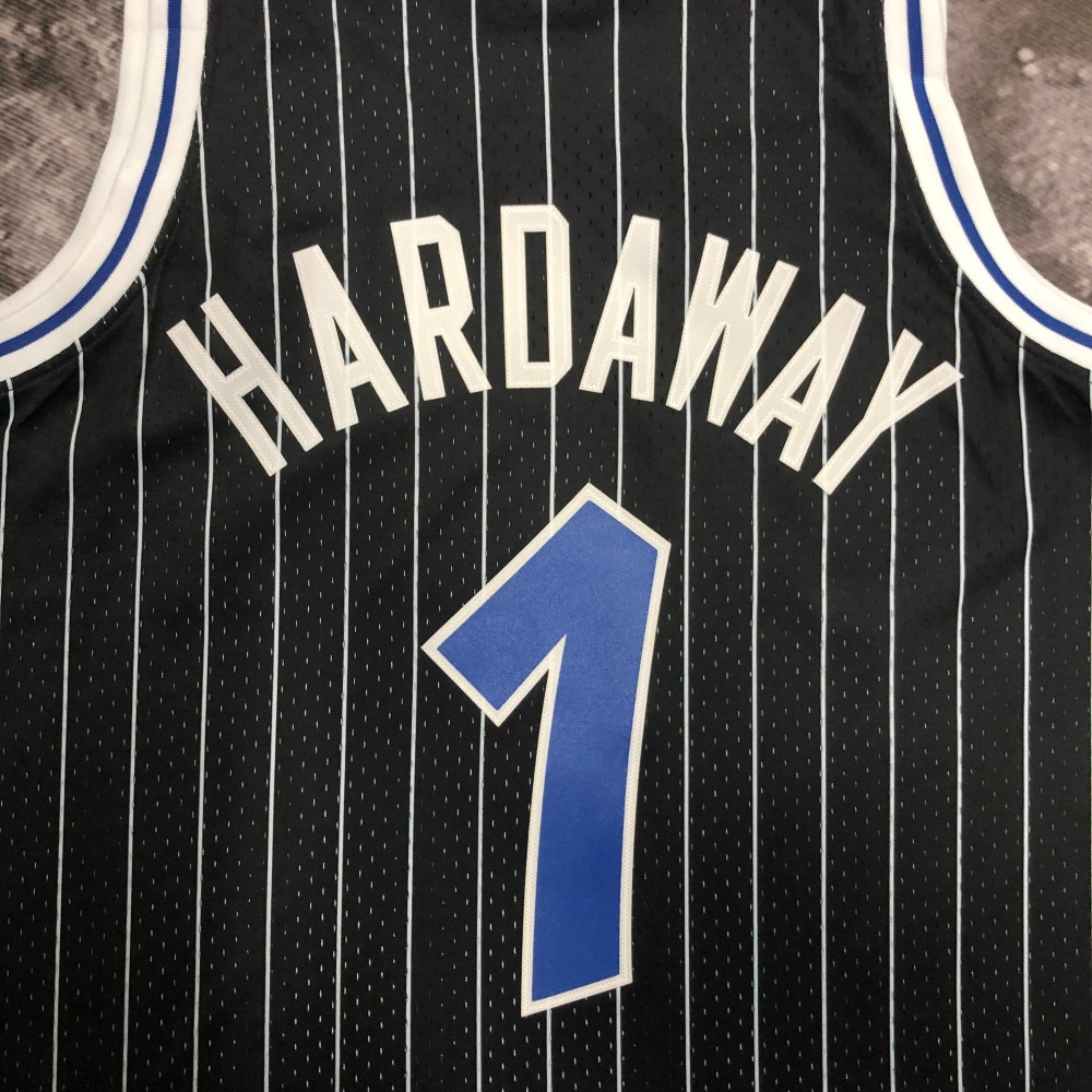 MN Retro Jersey Orlando Magic 95 Season Black 1 Hardaway