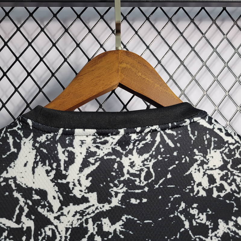 2022 Argentina black and white pre-match training suit