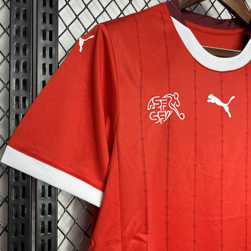 2024-25 Switzerland Home Football jersey
